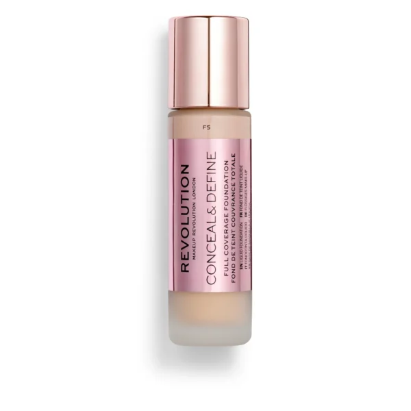 Makeup Revolution Conceal & Define Full Coverage Foundation F5 23ml