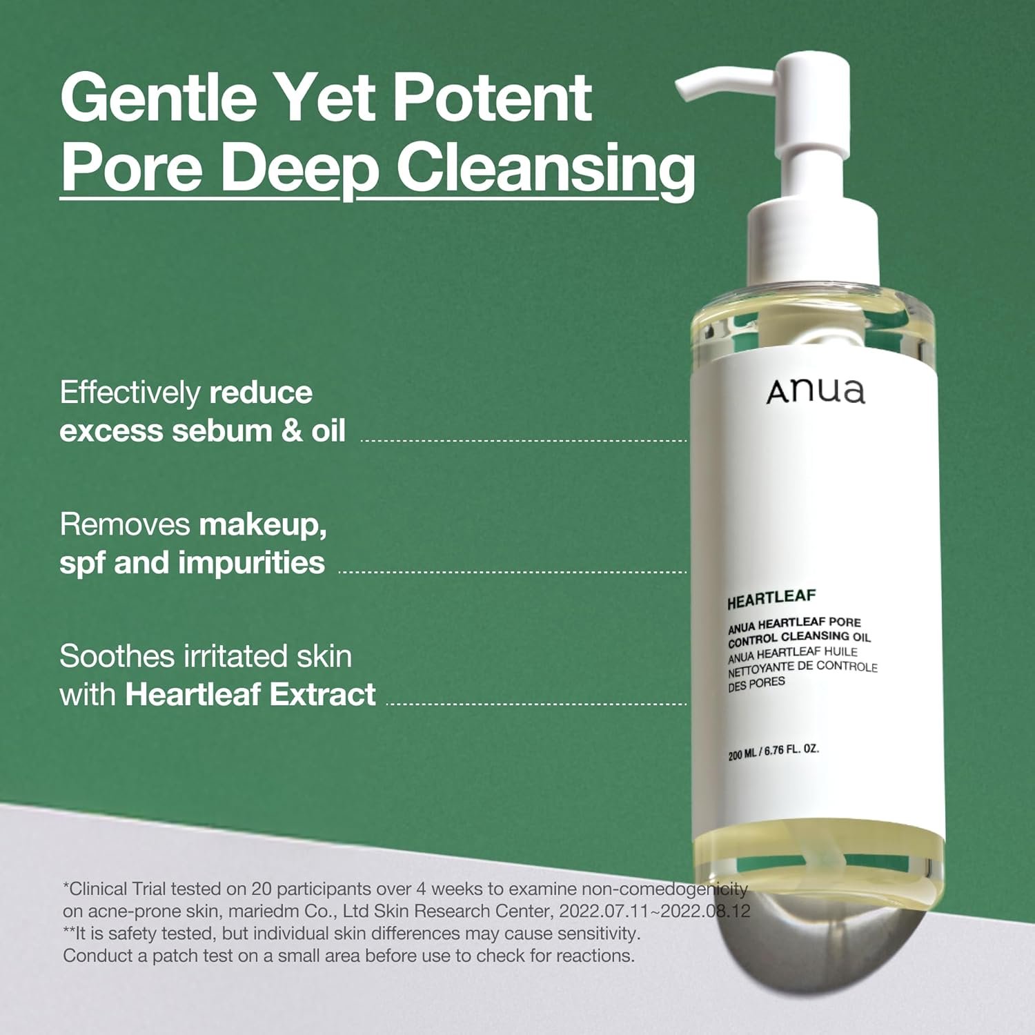ANUA Heartleaf Pore Control Cleansing Oil 200 ml - Image 4