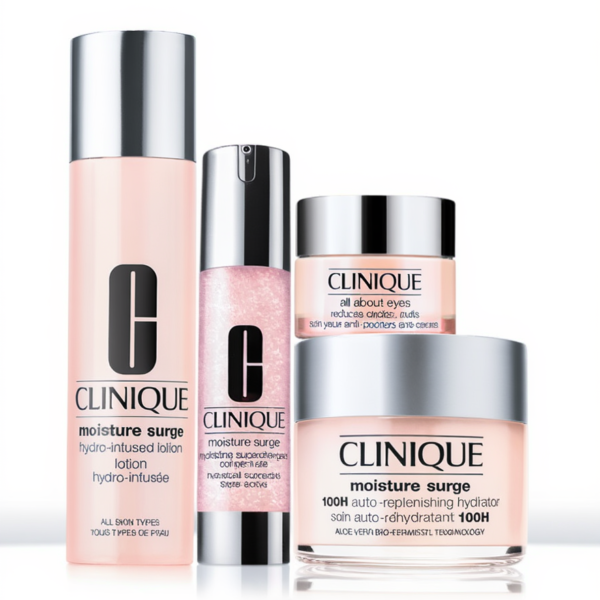 CLINIQUE Instant + Nonstop Glowing Hydration 4’lü Set