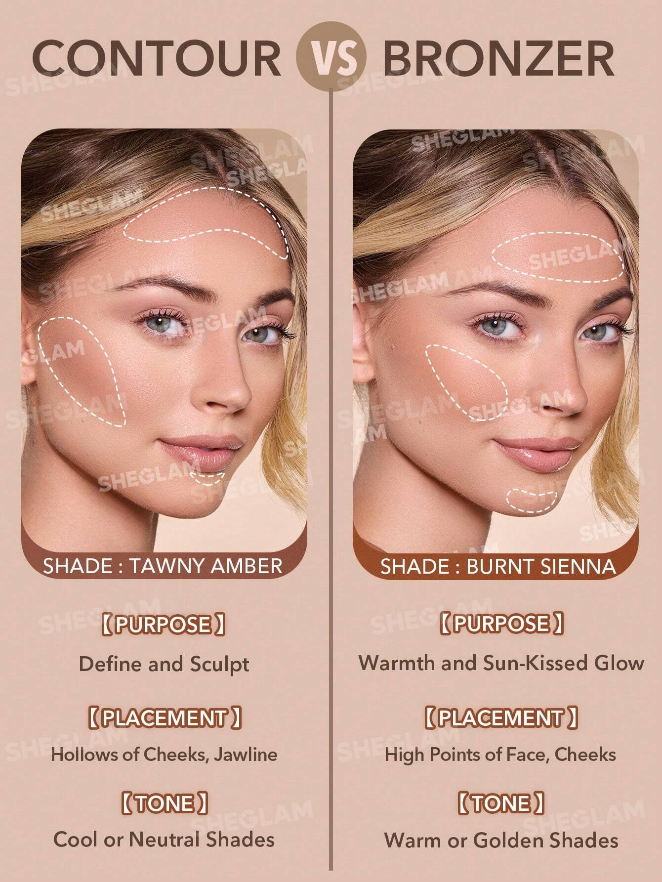 Sheglam Sun Sculot Liquid Contour Earthy Sepia - Image 2
