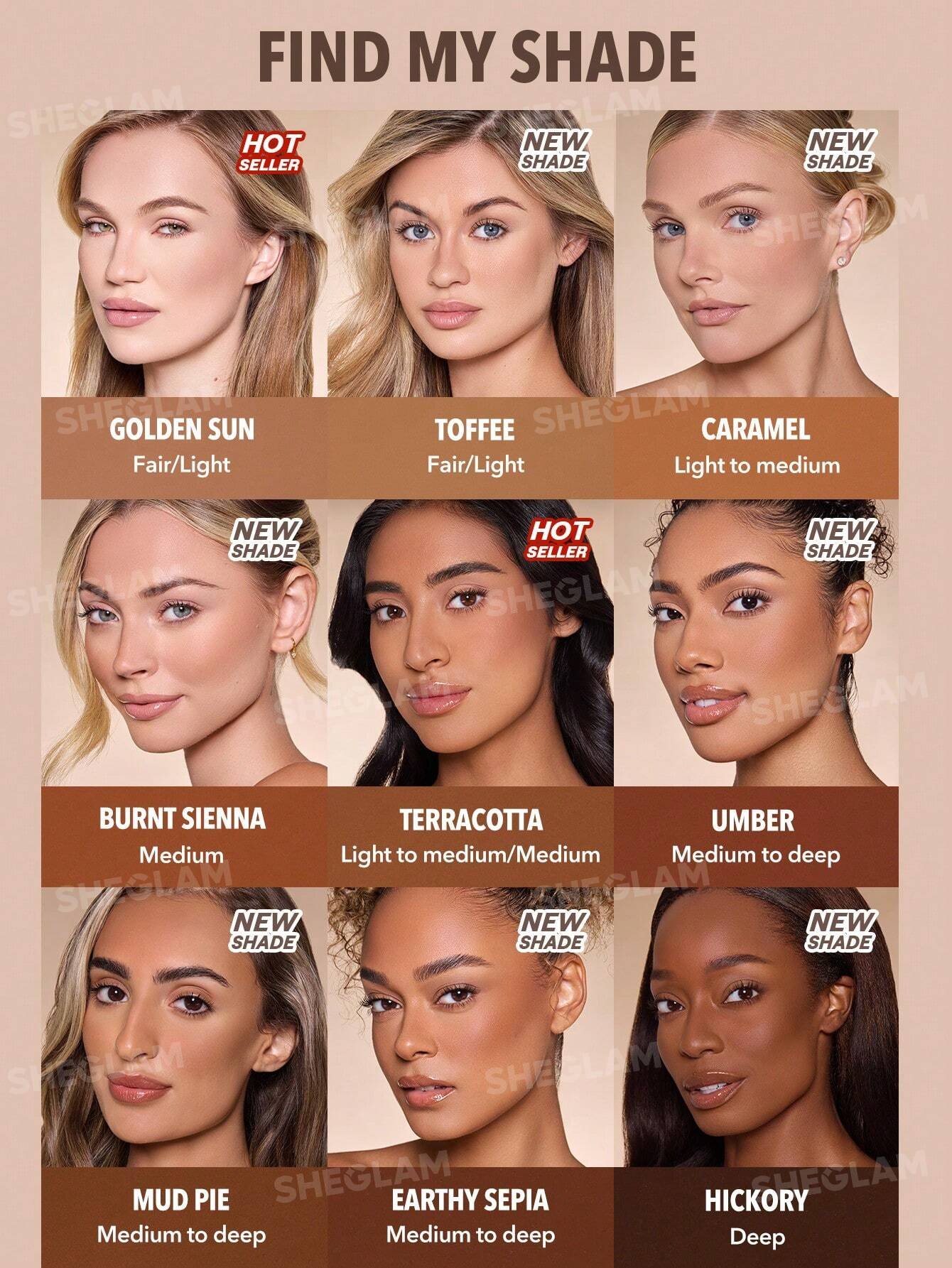 Sheglam Sun Sculot Liquid Contour Earthy Sepia - Image 4