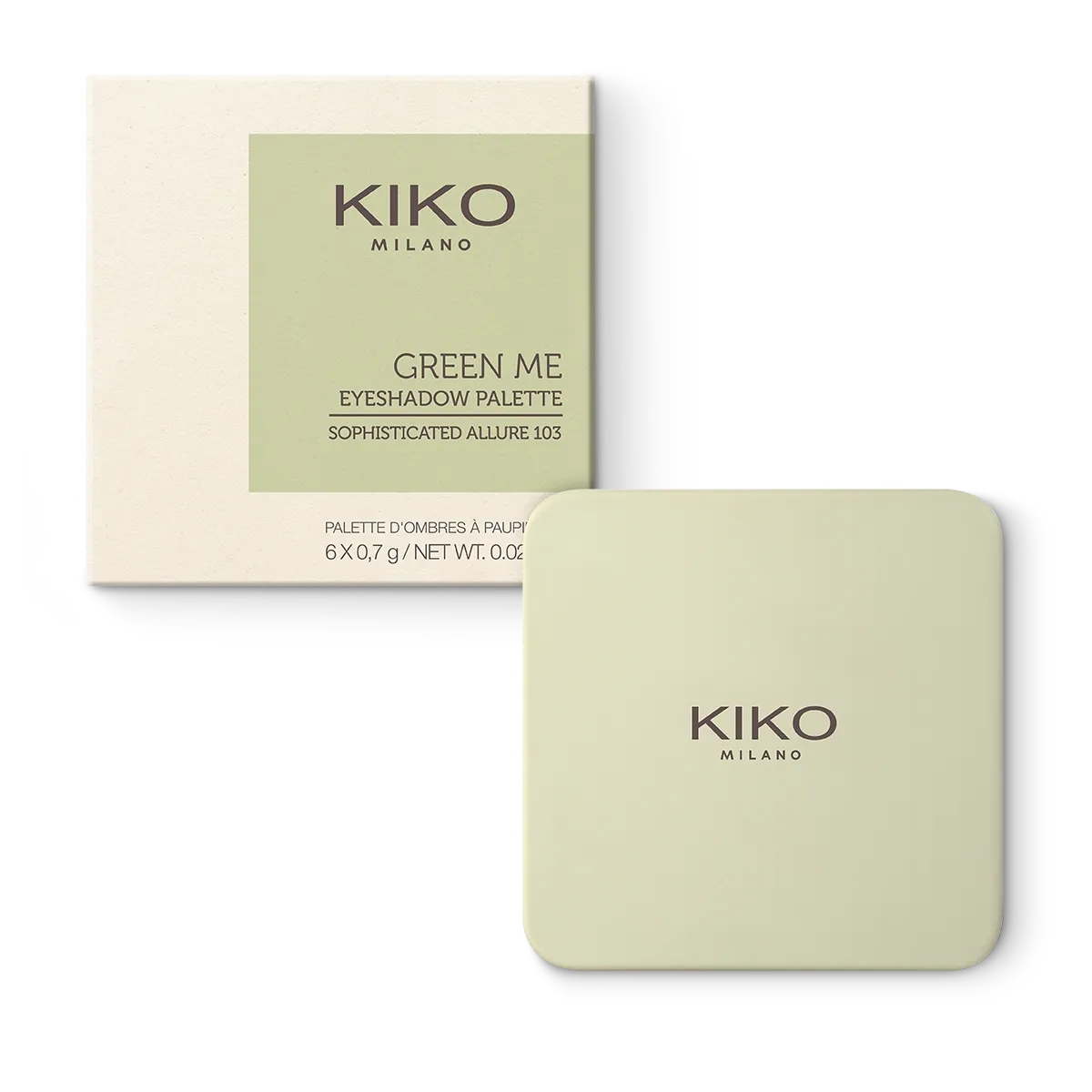 KIKO Milano Green Me Eyeshadow Palette Cool Spice 101 - Image 2