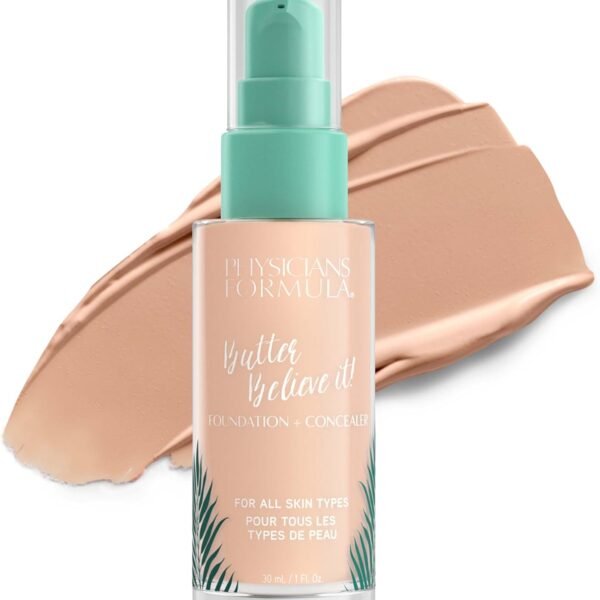 Physicians Formula Butter Believe It Foundation + Concealer 30ml Light