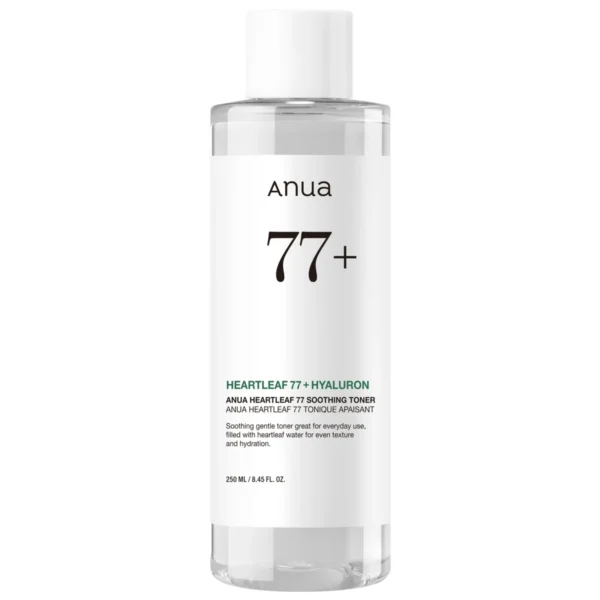 ANUA HEARTLEAF 77% SOOTHING TONER 250ML
