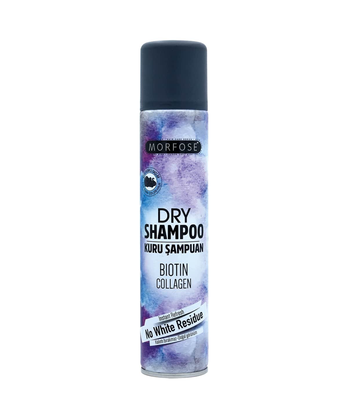 Morfose Dry Shampoo Biotin Collagen 200 ml Dark Color Hair