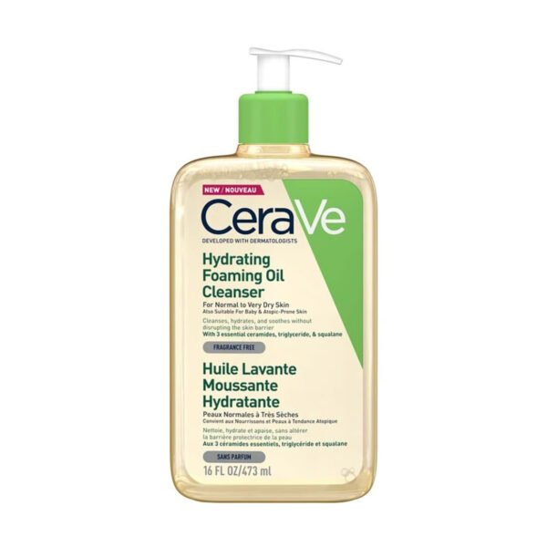 CeraVe Hydrating Foaming Oil Cleanser 473ML
