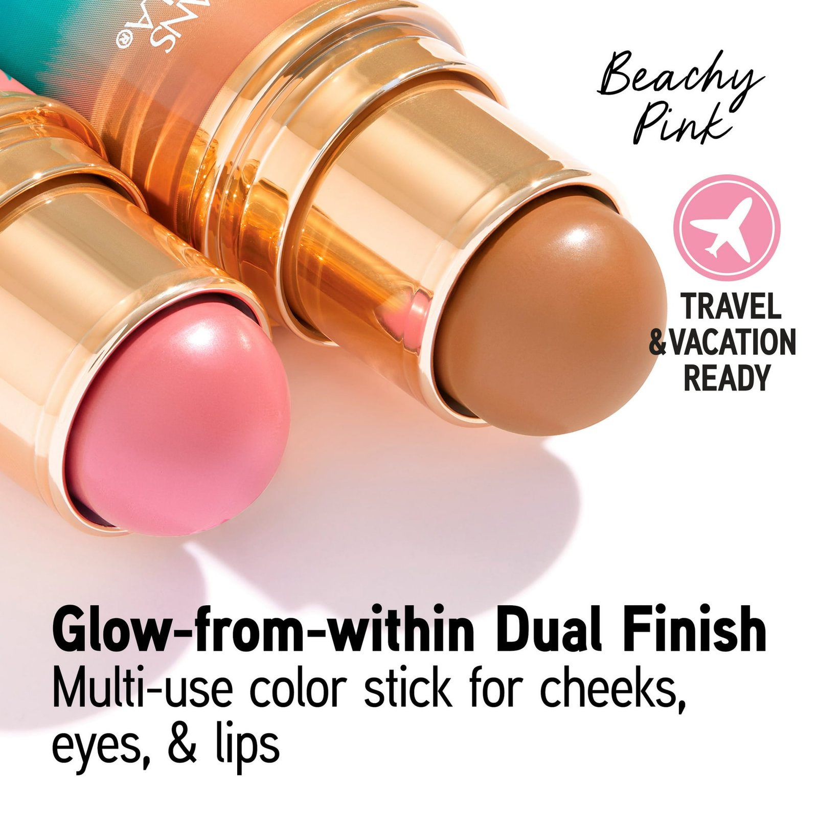 Physicians Formula Butter Glow & Go Multiuse Stick - Beachy Pink - Image 5
